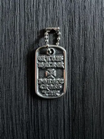 TRAVIS WALKER MALIBU CROSS DOG TAG