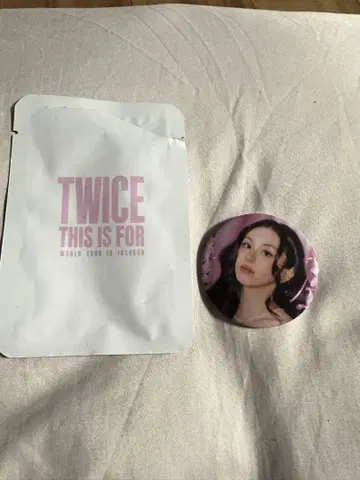 twice THIS IS FOR IN INCHEON 캔뱃지