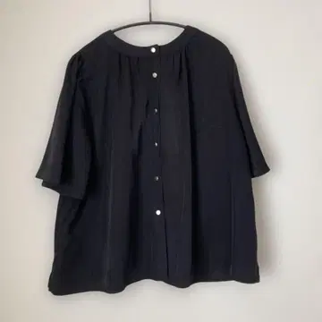 COMME CA ISM 앞뒤 2WAY 개더 블라우스