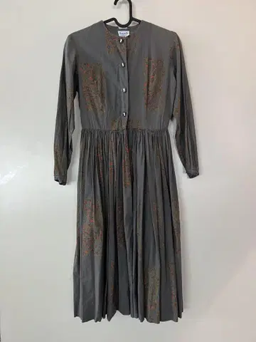 Aansworth Ltd. 70년대 셔츠 드레스