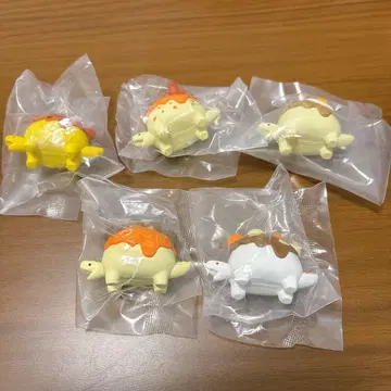 라이스 테고사우루스 마스코트 피규어 전 5종 세트