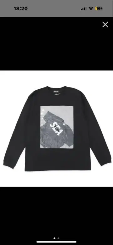 새상품 WIND AND SEA x GOD SELECTION XXX L/S