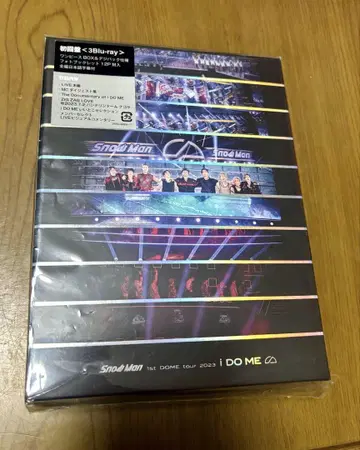 스노우맨 1st 돔 투어 2023 블루레이 초회판