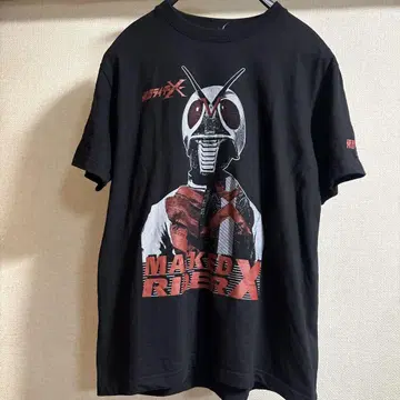 norusorumania 가면라이더 X 티셔츠 M 사이즈 블랙
