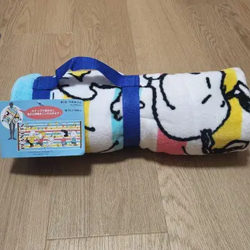 usj 스누피 대형 스냅 타월