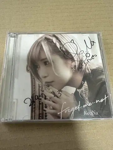 ReoNa forget me not 사인 포함