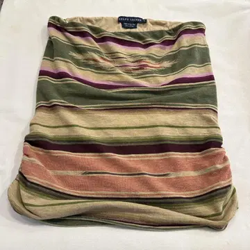 Ralph Lauren 네이티브 무늬 베어 탑 튜브 탑