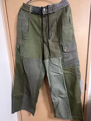 MAISON SPECIAL 서스티나블 리메이크 카고 팬츠