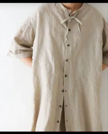 새상품급 네스트로브 베이지 nest Robe 메디컬 가운 드레스