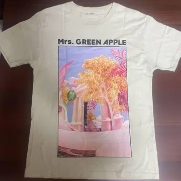 Mrs. GREEN APPLE Utopia 티셔츠 라이트 그린 M