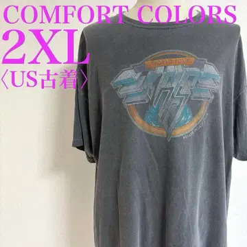COMFORT COLORS VAN HALEN 티셔츠 페이드 US