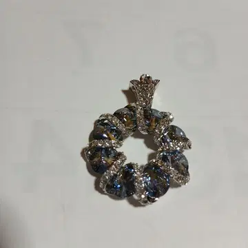 블루 스톤 펜던트 탑