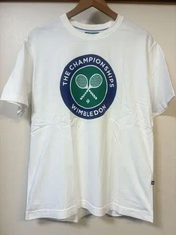 WINBLEDON TENNIS 프린트 티셔츠 M 사이즈
