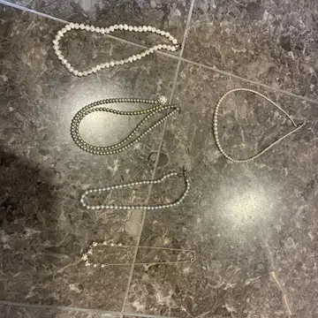 천연 펄 목걸이