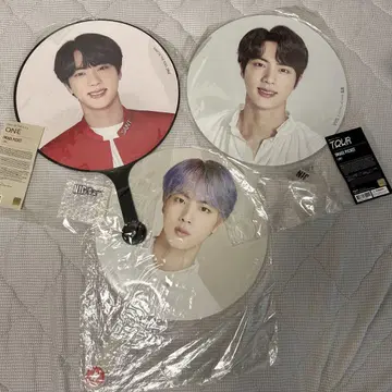BTS JIN 부채 3개 세트