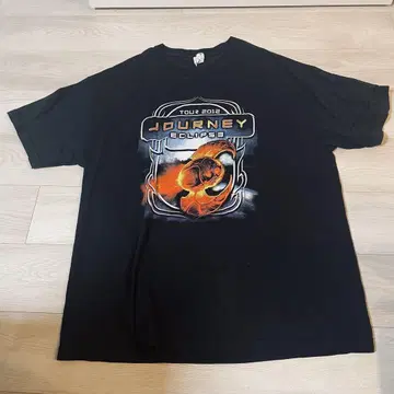 JOURNEY ECLIPSE 투어 티셔츠 2XL 블랙