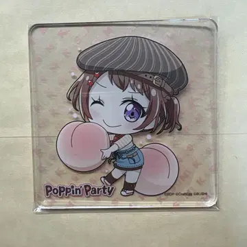Poppin' Party 토야마 카스미 아크릴 코스터