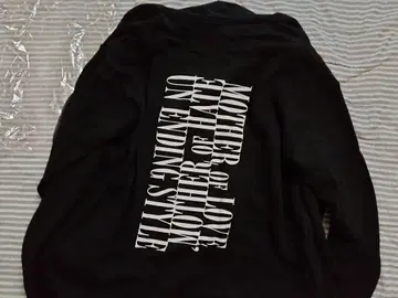 LUNA SEA 더블 지퍼 롱 후드티 M 사이즈