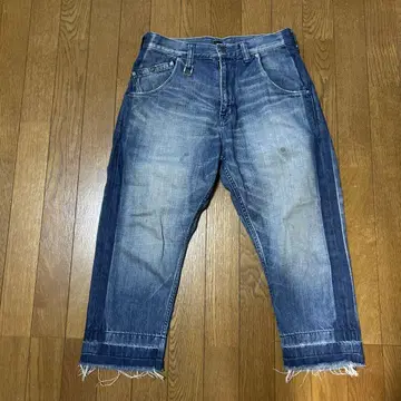 에고 트리핑 유즈드 가공 크롭 데님 29 루드 갤러리