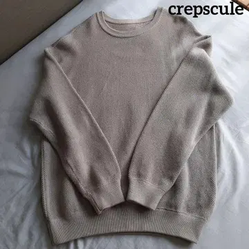 crepscule 크렙스큐어 Moss Stitch L/S Sweat