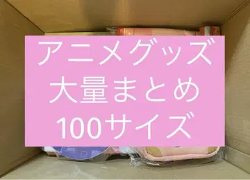 애니메이션 굿즈 비장르 잡화 대량 묶음 판매 100 사이즈 세트