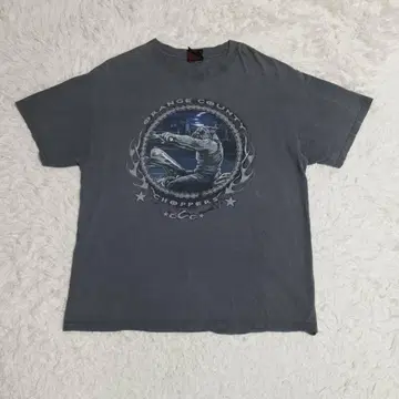 ORANGE COUNTY CHOPPERS 티셔츠 00s 불독