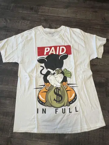 3FORTY INC. PAID IN FULL 티셔츠 L
