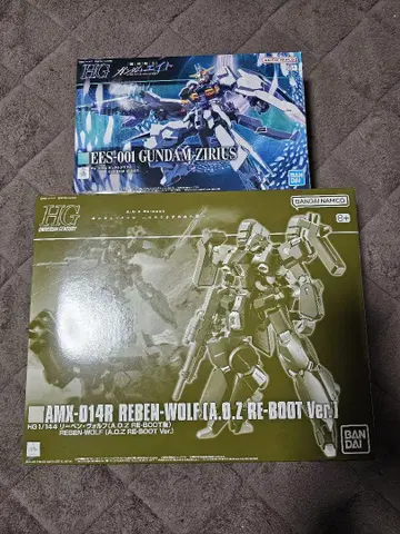 HG 건담 지리우스 + 리벤 볼프