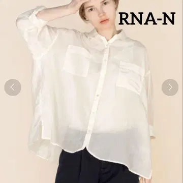 새상품급! RNA-N RNA 시어 셔츠 겉옷으로 자외선 차단