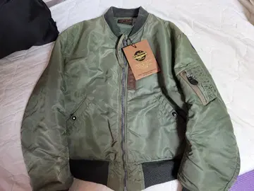 MA-1 플라이트 자켓 올리브 그린 택 포함 새상품