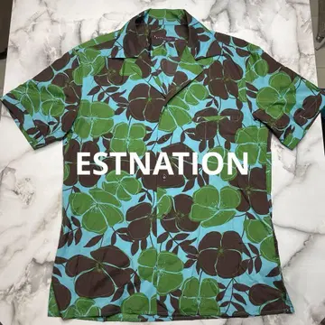 estnation peaish 알로하 셔츠