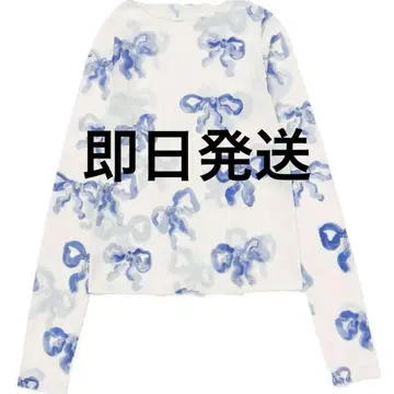 아사기뇨 BLUE RIBBON SEE-THROUGH TOPS 리본