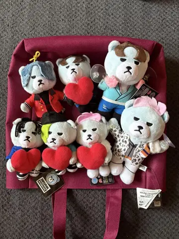BIGBANG 봉제 인형 세트