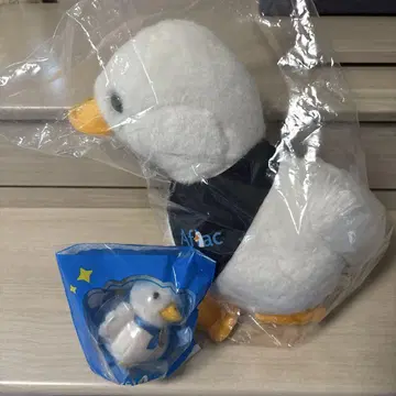 아플락 봉제 인형 오리 Aflac