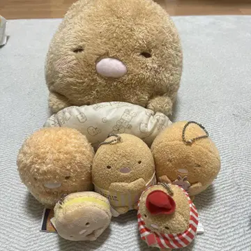 스미코구라시 돈가스 봉제 인형 6종 세트