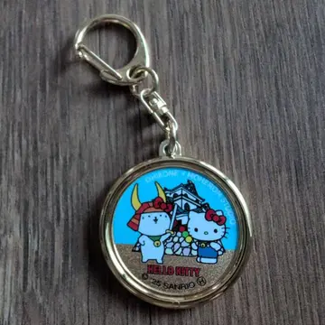 헬로키티 히코냥 메달 키링