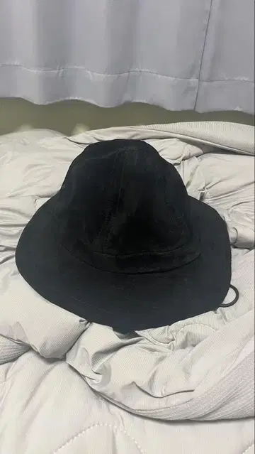 Hender Scheme 핸더 스킴 가죽 버킷 햇 블랙 블랙