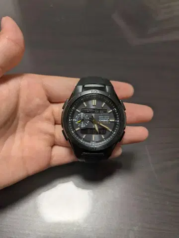 CASIO 디지털 시계 블랙