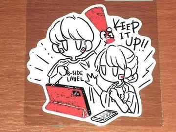 호외 데포 올림픽 시우치 토모미 스티커 B-SIDE LABEL