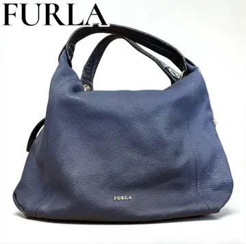 FURLA 훌라 숄더백 핸드백 2way 블루 출퇴근 통학
