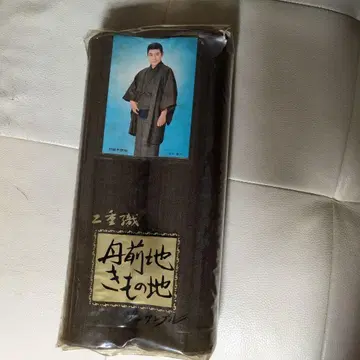 기모노 원단 다크 브라운