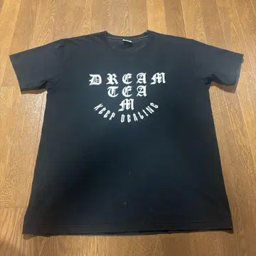 DREAM TEAM 블랙 티셔츠 XL