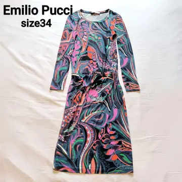 EMILIO PUCCI 에밀리오 푸치 저지 원피스 드레스