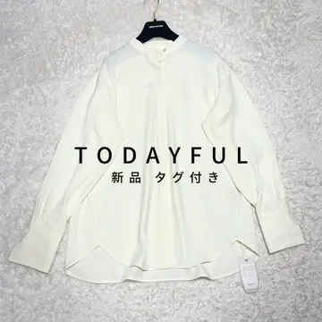 택 포함 미사용 새상품 TODAYFUL 실키 오버 셔츠 정가 1.6