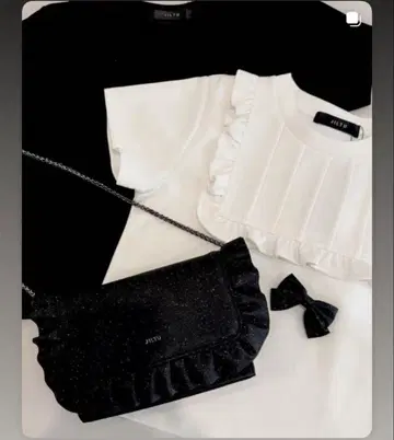 jiltu petit frill tee s 사이즈 화이트