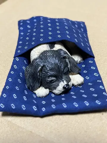 스야스야 잠자는 강아지 오브제