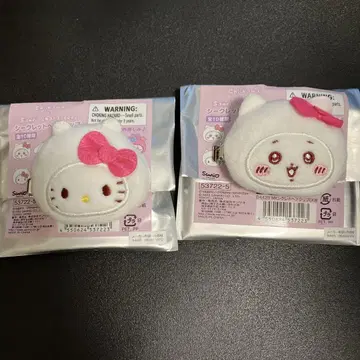치이카와 산리오 헬로키티 치이카와 헤어 클립 2개
