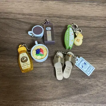하와이 여행 가이드 가챠가챠 4종 세트