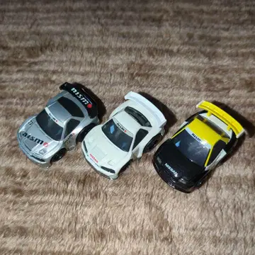 치비코 쵸로Q 닛산 스카이라인 GTR R34 GT500 3대 세트