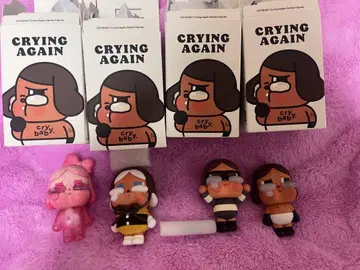 POPMART CRYBABY Crying Again 4종 세트